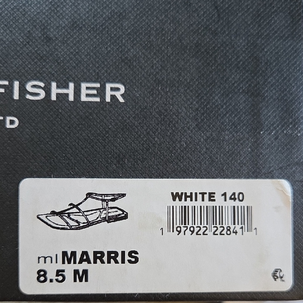 Marc Fisher White Marris Sandals - Picture 9 of 9
